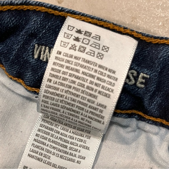 AEO Vintage Hi-Rise Dark Wash Denim Jeans Women’s size 6 - Picture 12 of 12